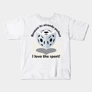 Soccer is perfect Kids T-Shirt